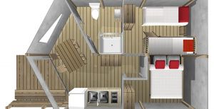 tente lodge confort plan