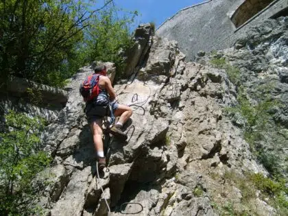via ferrata dans la drôme